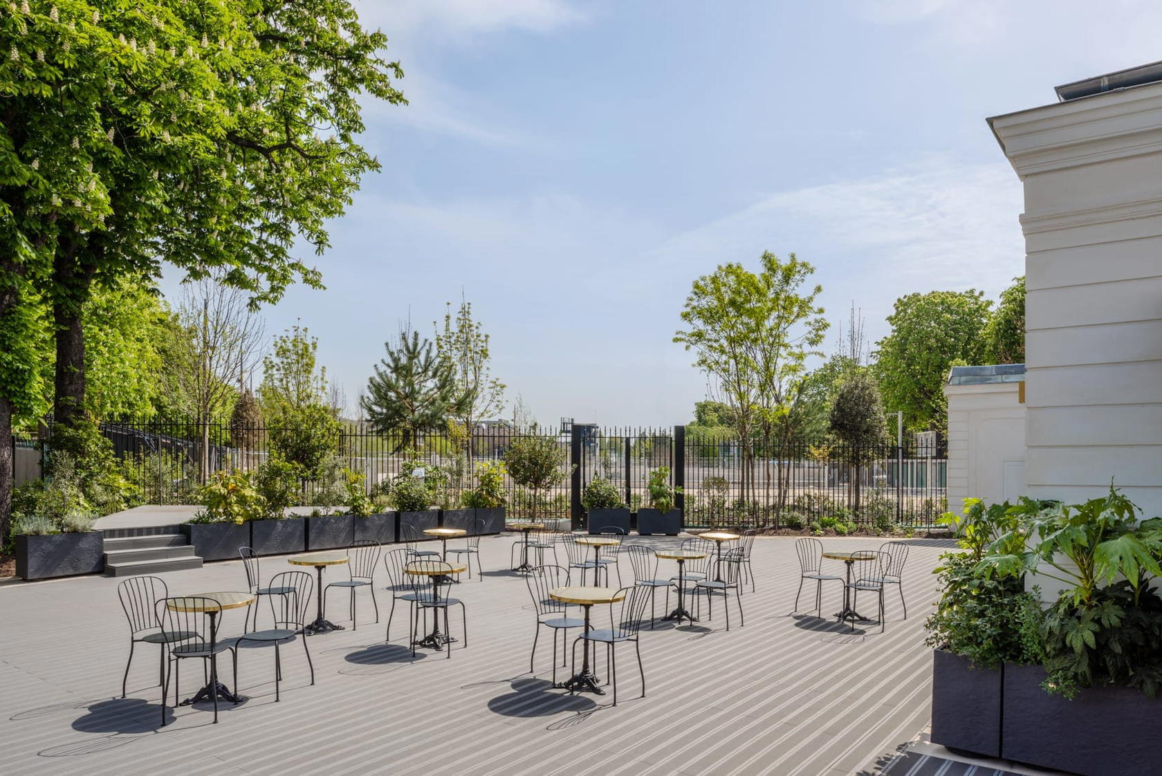 Lieux avec terrasse